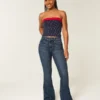 Curvy High-Rise Dark Wash Flare -farkut Curvy High-Rise Dark Wash Flare -farkut
