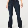 Curvy High-Rise Dark Wash Flare -farkut Curvy High-Rise Dark Wash Flare -farkut