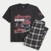 Dale Earnhardt NASCAR -grafiikkapaita ja flanelliset pyjamahousut