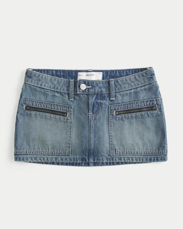 Denim-mikrominihame Denim-mikrominihame
