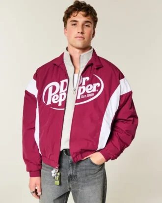 Dr Pepper -graafinen kilpapaitatakki
