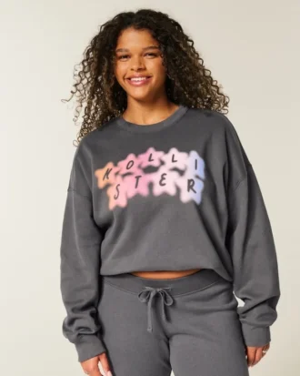 Easy Logo Graphic Crew -huppari