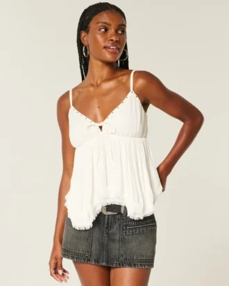 Easy Studded Babydoll -toppi