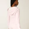 Faux Fur-vuorattu vetoketjullinen huppari Faux Fur-vuorattu vetoketjullinen huppari