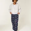 Flanelliset pyjamahousut