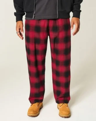 Flanelliset pyjamahousut