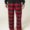 Flanelliset pyjamahousut