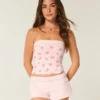 Fleece-minishortsit Fleece-minishortsit