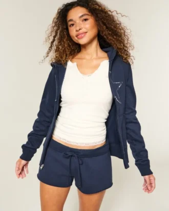 Fleece-minishortsit
