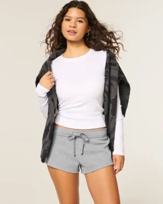 Fleece-minishortsit Fleece-minishortsit