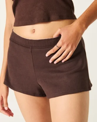 Fleece-minishortsit