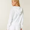 Froteinen vetoketjullinen huppari Froteinen vetoketjullinen huppari