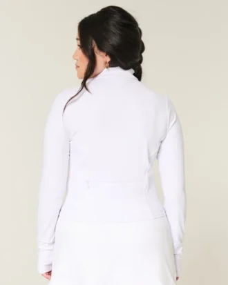 Gilly Hicks Active Recharge Bow Double Zip -takki