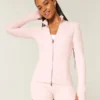 Gilly Hicks Active Recharge Slim & Snatched Full-Zip Gilly Hicks Active Recharge Slim & Snatched Full-Zip