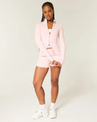 Gilly Hicks Active Recharge Slim & Snatched Full-Zip