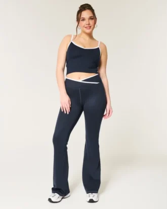 Gilly Hicks Active Recharge Tipped Flare -housut