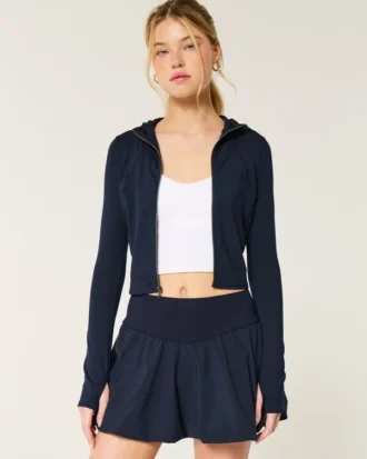 Gilly Hicks Active Recharge -vetoketjullinen huppari