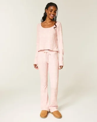 Gilly Hicks Always Cozy Waffle Bootcut -housut