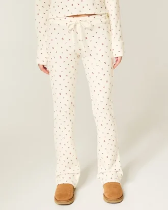 Gilly Hicks Always Cozy Waffle Bootcut -housut