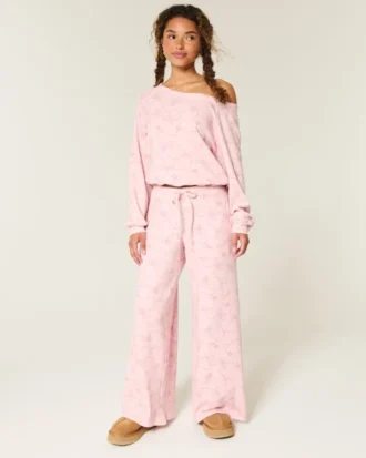 Gilly Hicks Baggy Cozy Waffle -housut