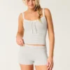 Gilly Hicks Cozy Sweater-Knit Shorts Gilly Hicks Cozy Sweater-Knit Shorts