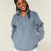 Gilly Hicks Sherpa Quarter-Zip -huppari Gilly Hicks Sherpa Quarter-Zip -huppari