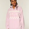 Gilly Hicks Sherpa Quarter-Zip -huppari Gilly Hicks Sherpa Quarter-Zip -huppari