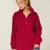 Gilly Hicks Sherpa Quarter-Zip -huppari Gilly Hicks Sherpa Quarter-Zip -huppari