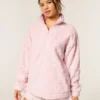 Gilly Hicks Sherpa Quarter-Zip -huppari Gilly Hicks Sherpa Quarter-Zip -huppari