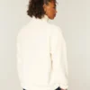 Gilly Hicks Sherpa Quarter-Zip -huppari Gilly Hicks Sherpa Quarter-Zip -huppari