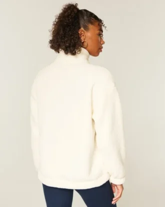 Gilly Hicks Sherpa Quarter-Zip -huppari