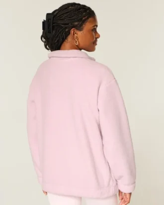 Gilly Hicks Sherpa Quarter-Zip -huppari