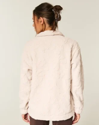 Gilly Hicks Sherpa Quarter-Zip -huppari