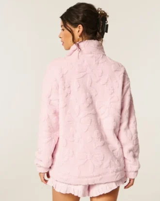 Gilly Hicks Sherpa Quarter-Zip -huppari