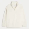 Gilly Hicks Sherpa Quarter-Zip -huppari Gilly Hicks Sherpa Quarter-Zip -huppari