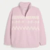 Gilly Hicks Sherpa Quarter-Zip -huppari Gilly Hicks Sherpa Quarter-Zip -huppari