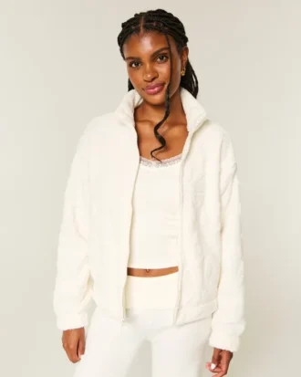 Gilly Hicks Sherpa-vetoketjullinen collegepaita