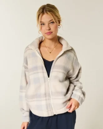 Gilly Hicks Sherpa-vetoketjullinen collegepaita
