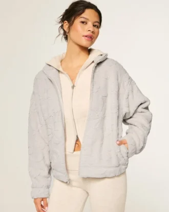 Gilly Hicks Sherpa-vetoketjullinen collegepaita