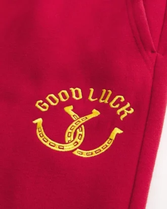 Good Luck Graphic Bootcut -verkkarihousut