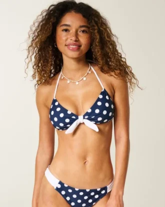Halter-bandeau-bikiniliivi, edessä solmittava