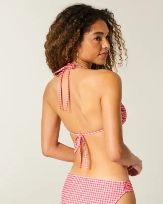 Halter-bandeau-bikiniliivi, edessä solmittava