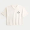 Heavyweight Baggy Crop Los Angeles Graphic Football T-paita Heavyweight Baggy Crop Los Angeles Graphic Football T-paita
