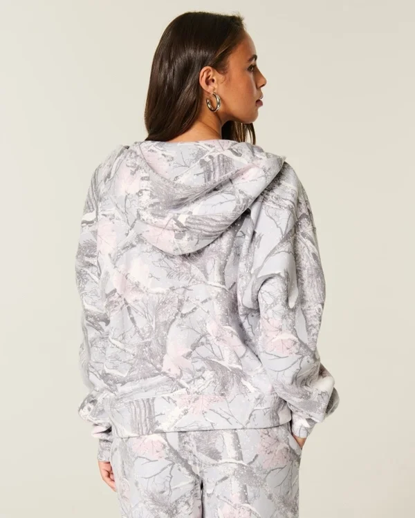 Helpoin vetoketjullinen camo-huppari Helpoin vetoketjullinen camo-huppari