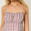 Helppo olkaimeton babydoll-toppi Helppo olkaimeton babydoll-toppi