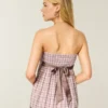Helppo olkaimeton babydoll-toppi Helppo olkaimeton babydoll-toppi