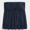 Helppo olkaimeton babydoll-toppi