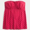Helppo olkaimeton babydoll-toppi Helppo olkaimeton babydoll-toppi