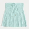 Helppo olkaimeton virkattu babydoll-toppi Helppo olkaimeton virkattu babydoll-toppi