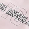 Helppo olkapäät paljastava Los Angeles -grafiikkapusero Helppo olkapäät paljastava Los Angeles -grafiikkapusero